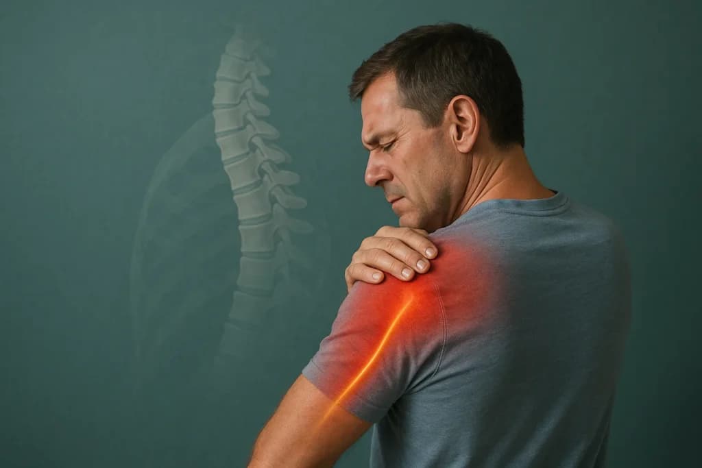 Dor no Ombro e Irradiação para o Braço: Pode Ser a Coluna Cervical?